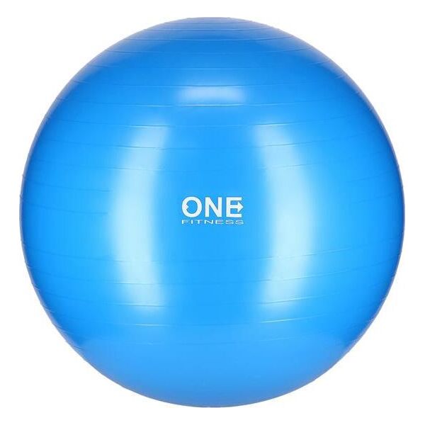 

Гімнастичний м'яч One Fitness Gym Ball 10 75cm - блакитний