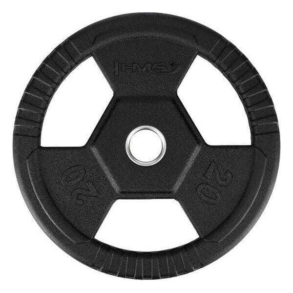 

Вагова пластина TOH20 OLIMPIC PLATE 20 KG HMS - чорна/20 кг