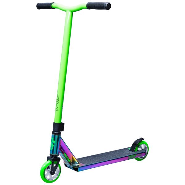 

Трюковой самокат Crisp Surge Stunt Scooter Neochrome Green 110 мм (se4831)