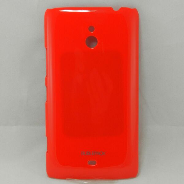 

Чехол пластиковый на Nokia Lumia 1320 Bubble Pack Малиновый