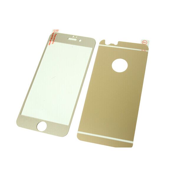 

Стекло PLG защитное цветное 2-х стор. IPhone 5/5s/SE (Золото)