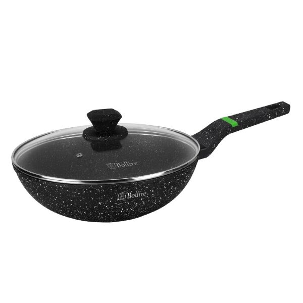 

Сковорода с крышкой BOLLIRE 28 см WOK