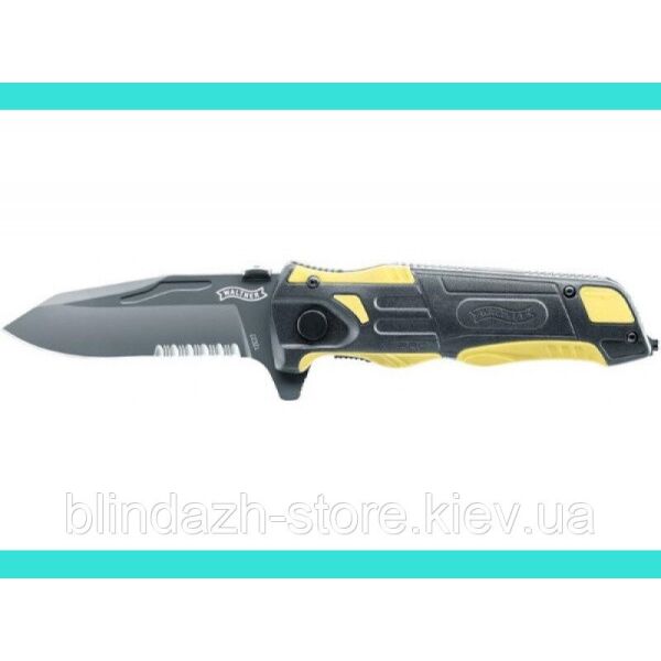 

Нож Walther ERC black/yellow (сталь)