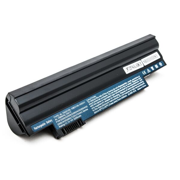 

Батарея к ноутбуку Acer AL10A31 Aspire One AOD255, AOD260, D255, D260 11.1V 5200mAh/58Wh Black Acer Aspire One Happy 2-13445