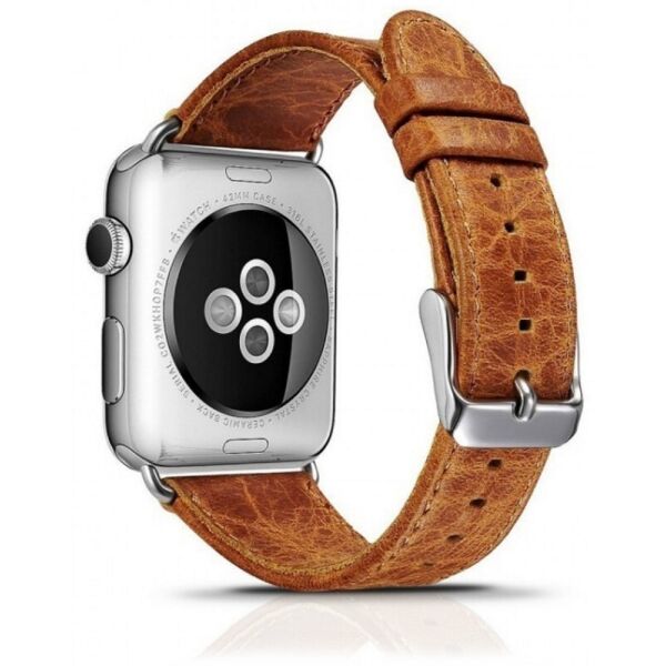 

Ремешок Icarer для Apple iWatch 42mm Classic Genuine Leather ser. Светло-коричневый (992995)