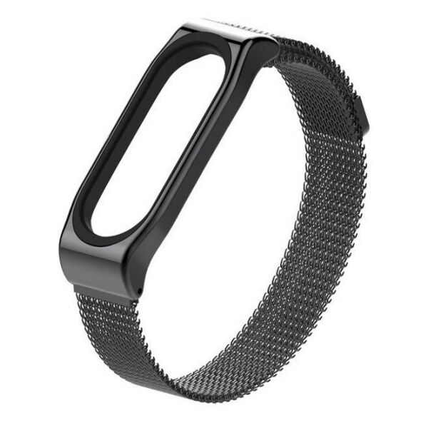 

Ремешок MiJobs для Xiaomi Mi Band 3 Milanese SE Черный (ARM54552)