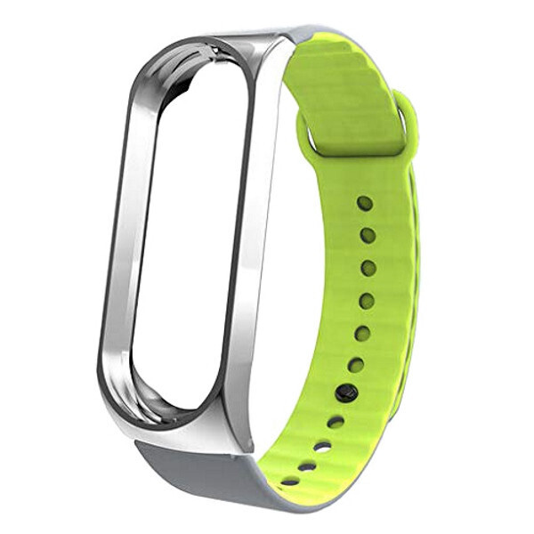 

Ремешок ArmorStandart для Xiaomi Mi Band 3 Sport Silicone Grey-Green (ARM54516)