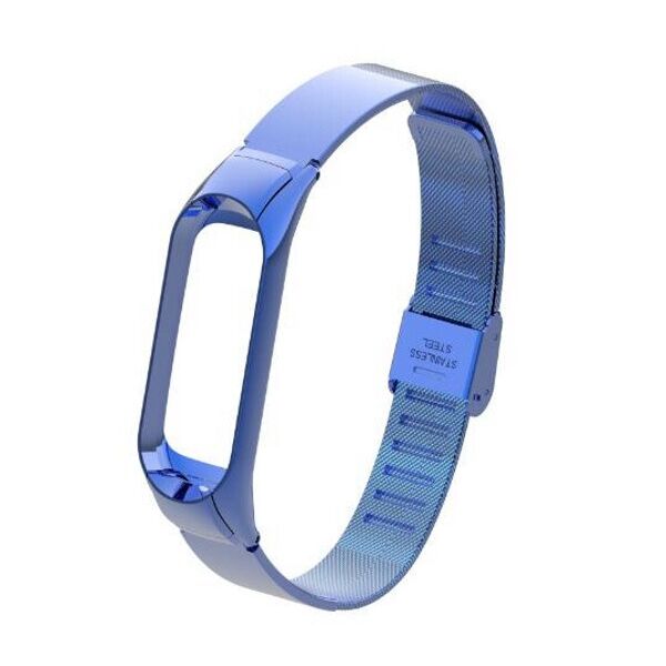 

Ремешок ArmorStandart для Xiaomi Mi Band 3 Metal Flat Milanese Синий (ARM54504)