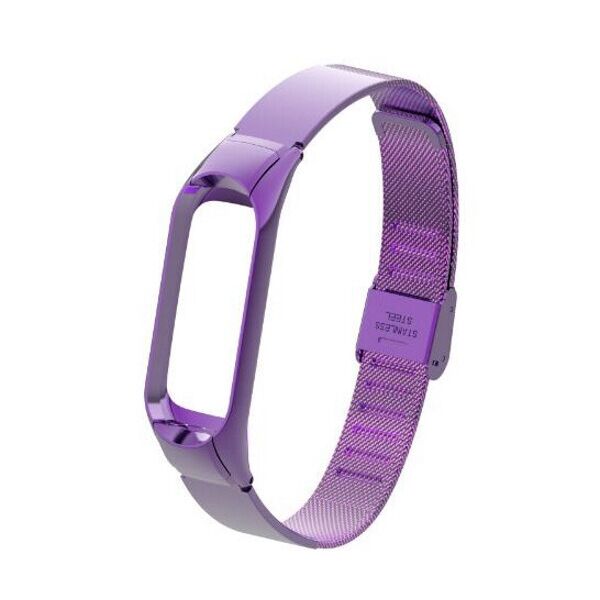 

Ремешок ArmorStandart для Xiaomi Mi Band 3 Metal Flat Milanese Purple (ARM54503)