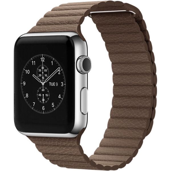 

Ремешок для Apple iWatch 38mm Leather Loop Band ser. Brown (993572)