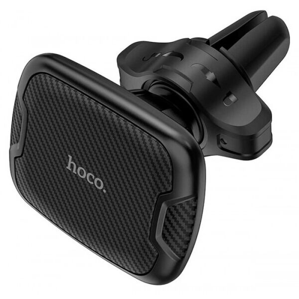 

Магнитный держатель на воздуховод Hoco CA65 Sagittarius series air outlet magnetic car holder Чёрный