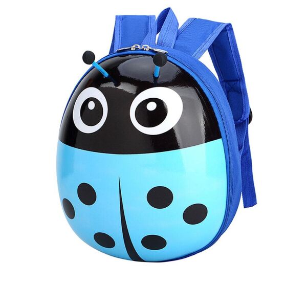 

Детский рюкзак WOW Ladybug Каркасный ранец игрушка Божья коровка Синий