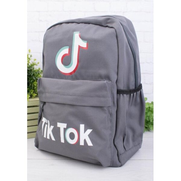 

Рюкзак городской вместительный TikTok R271 Серый