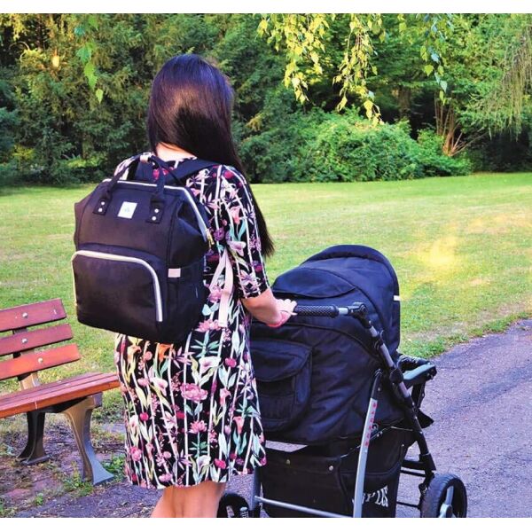 

Сумка-рюкзак для мам MOTHER BAG el-1230 КРАСНАЯ