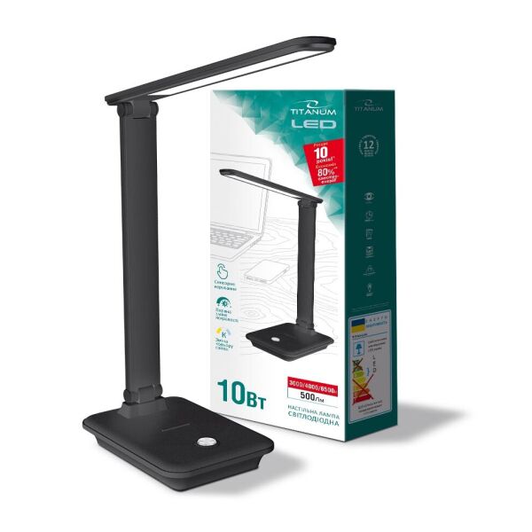 

Лампа настольная TITANUM TLTF-009BL LED Черный