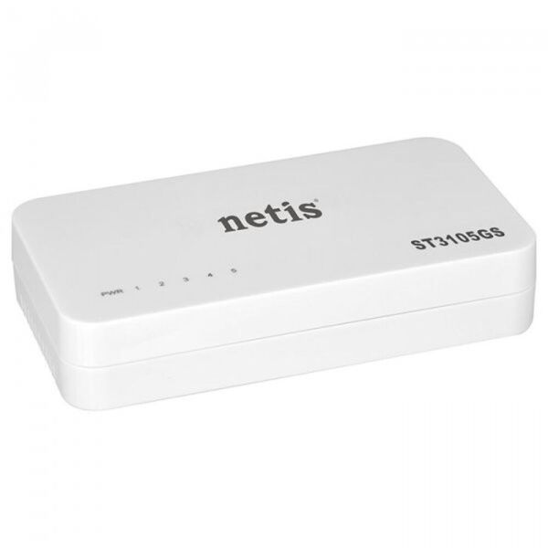 

Коммутатор Netis ST3105GS 5LAN 10/100/1000 Mb, Unmanaged