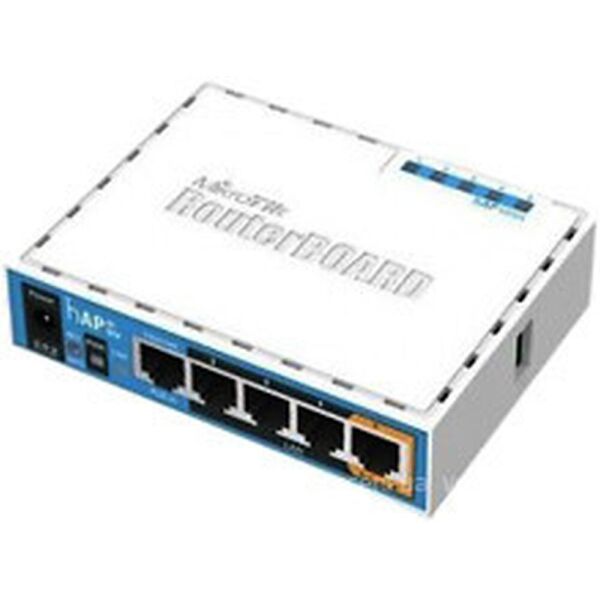 

Роутер Mikrotik hAP ac lite (RB952UI-5ac2nD), Wi-Fi 802.11a/b/g/n/ac, 2.4/5GHz, 5x10/100 Mb/s, USB2.