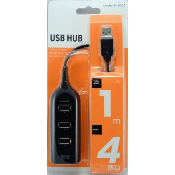 

Концентратор USB Siyoteam SY-H003 USB 2.0 (3 USB ports)