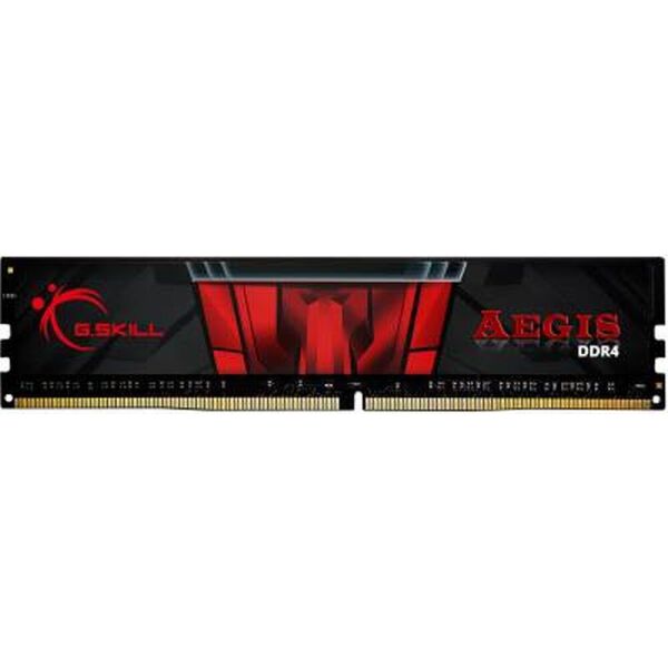 

DDR4 8Gb, 3200 MHz, G.Skill Aegis, 16-18-18-38, 1.35V, с радиатором (F4-3200C16S-8GIS)