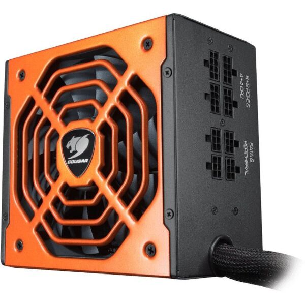 

Блок питания 700W, Cougar BXM 700, Black, 120 мм, APFC, 80 Plus Bronze, Modular, MB: 20+4 pin, CPU: