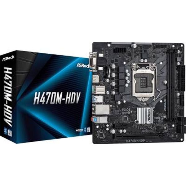 

Материнская плата ASRock H470M-HDV Socket 1200
