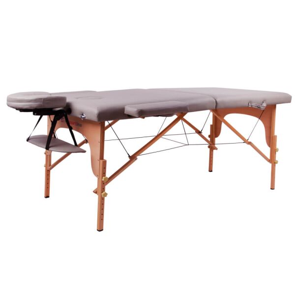 

Масажний стіл inSPORTline Taisage 2-Piece Wooden - сірий