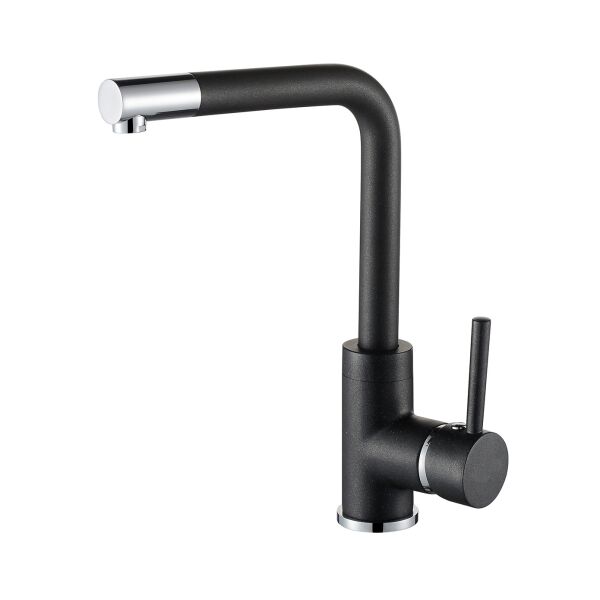 

Кухонный смеситель Aquasanita Forte 5553 Black Metallic 601 Черный