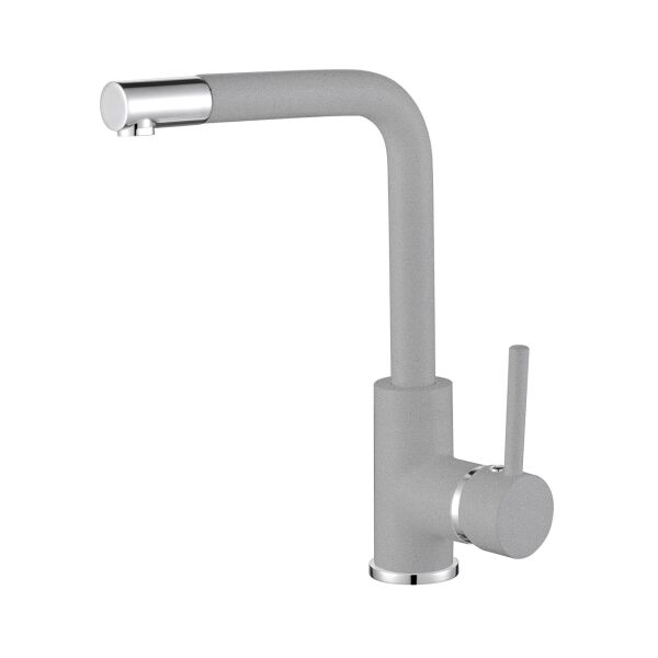 

Кухонный смеситель Aquasanita Forte 5553 Argent 220 Серый