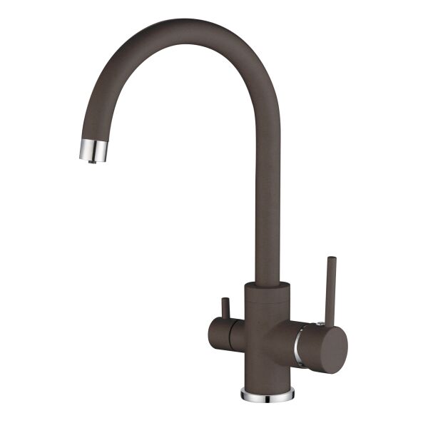 

Кухонный смеситель Aquasanita Sabiaduo 2963 Cerrus 120 Серый