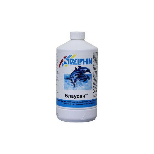 

Немецкий альгицид Delphin Блаусан 1 литр. Средство против водорослей в бассейне