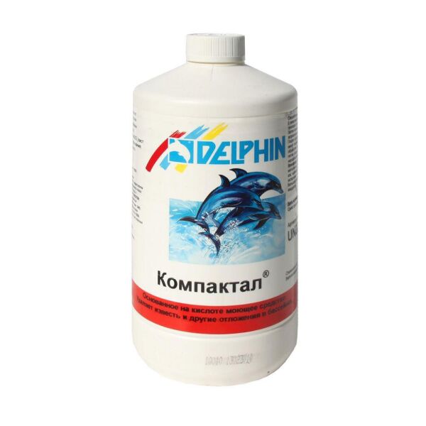 

Немецкое средство для удаления минеральных отложений Delphin Compactal (1 л)