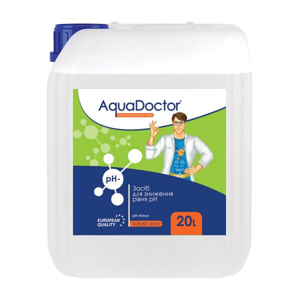 

PH минус жидкий Aquadoctor 20 л (серная 35%)