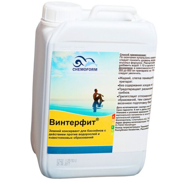 

Зимний консервант для бассейна 3л Chemoform Winterfit жидкий