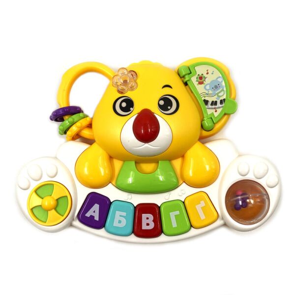

Игрушка Пианино Коала TK Group 20cм развивающая музыкальная Желтый