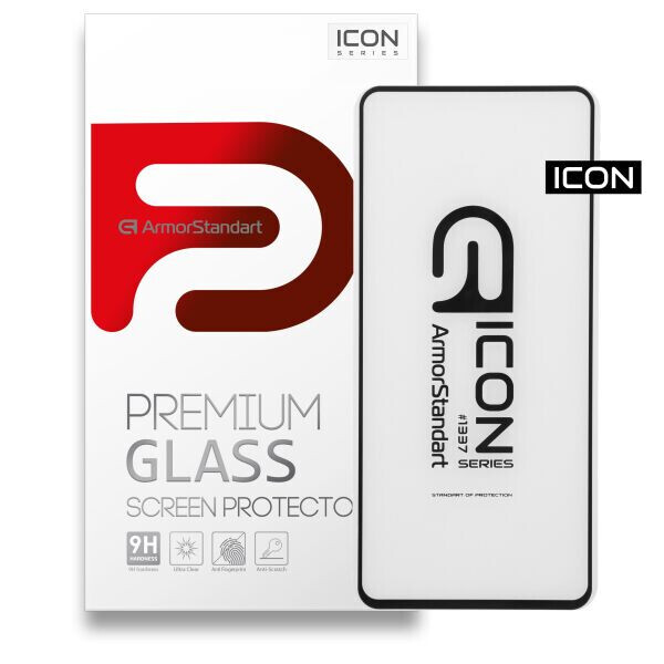 

Защитное стекло ArmorStandart Icon 5D для Xiaomi Poco X3 / Poco X3 Pro - Black