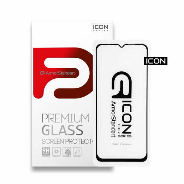

Защитное стекло ArmorStandart Icon 5D для Xiaomi Redmi 9 - Black