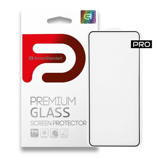 

Защитное стекло ArmorStandart Pro 5D для Realme 7 Pro - Black