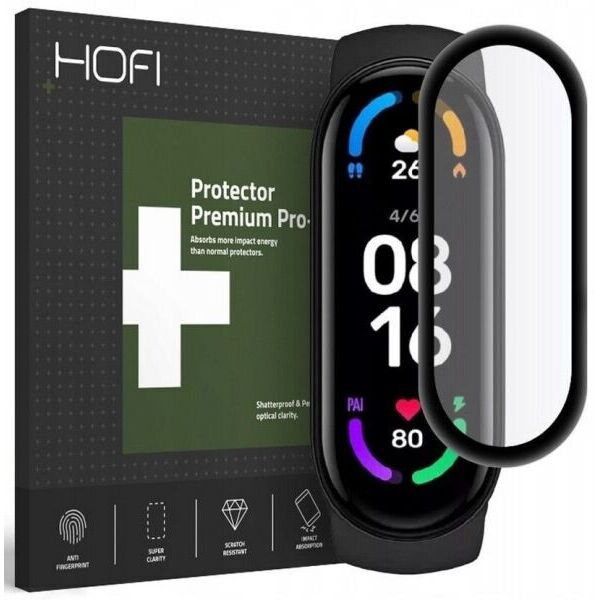 

Защитное стекло HOFI Hybrid Glass для Xiaomi Mi Band 6 - Black