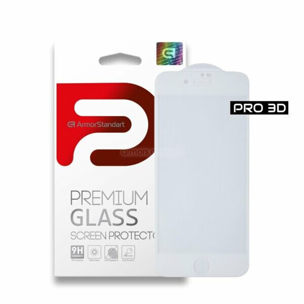 

Защитное стекло ArmorStandart Pro 5D для Apple iPhone SE 2 (2020) / iPhone 8 / iPhone 7 - White