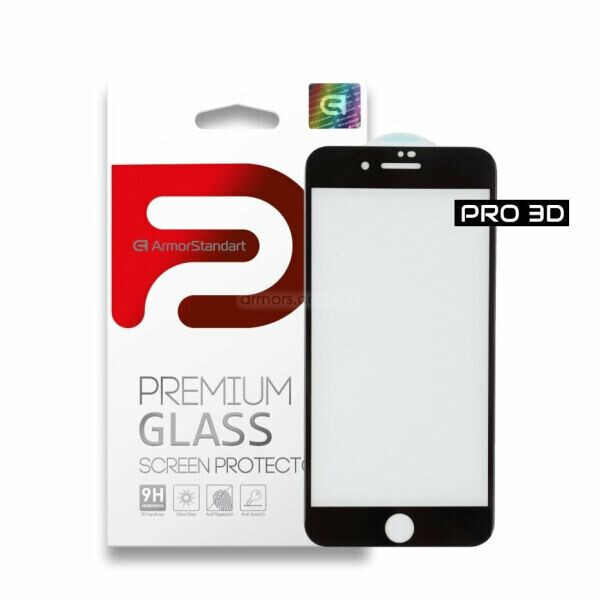 

Защитное стекло ArmorStandart Pro 5D для Apple iPhone SE 2 (2020) / iPhone 8 / iPhone 7 - Black