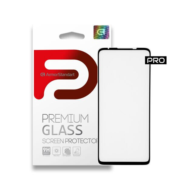 

Защитное стекло ArmorStandart Pro 5D для Motorola Moto G9 Plus - Black