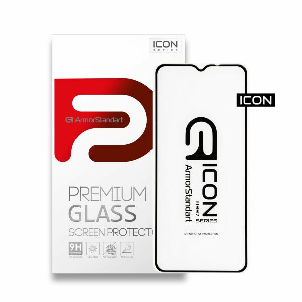 

Защитное стекло ArmorStandart Icon 5D для Xiaomi Redmi 9A / Redmi 9C - Black