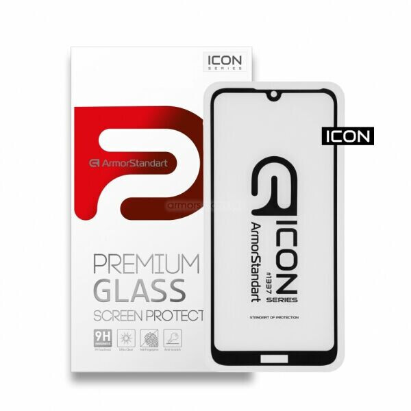 

Защитное стекло ArmorStandart Icon 5D для Huawei Honor 8A / Honor 8A Prime / Y6s 2019 - Black