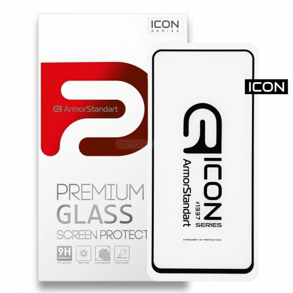 

Защитное стекло ArmorStandart Icon 5D для Xiaomi Redmi Note 9 Pro / Note 9 Pro Max / Note 9s - Black