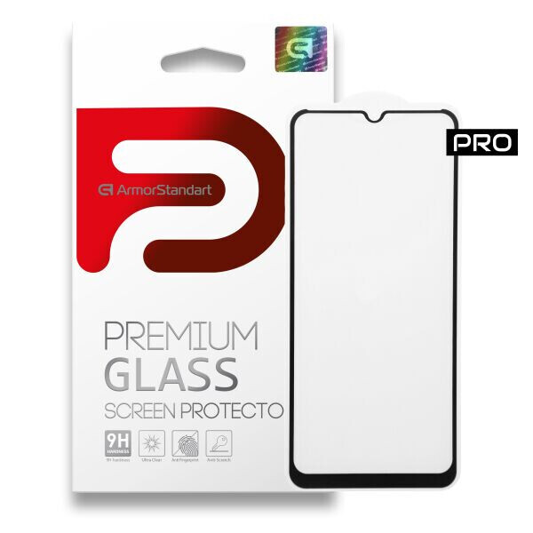 

Защитное стекло ArmorStandart Pro 5D для Xiaomi Redmi 9A / Redmi 9C - Black