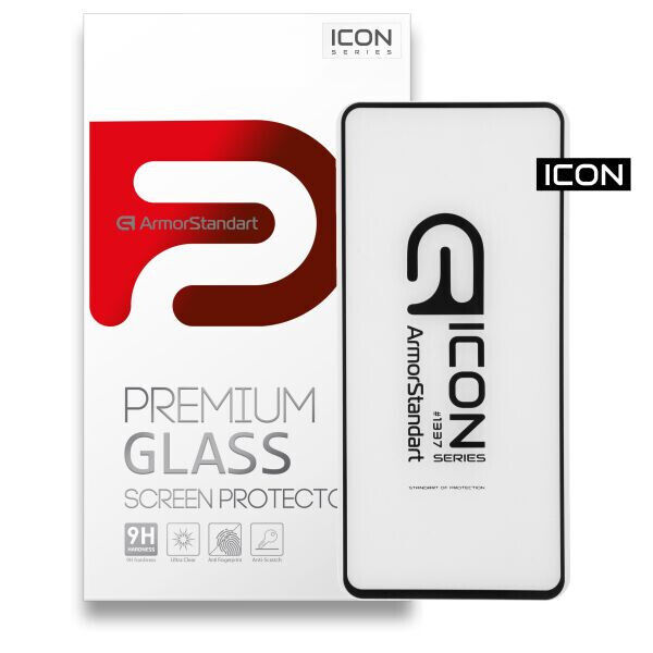 

Защитное стекло ArmorStandart Icon 5D для Huawei P Smart 2021 - Black