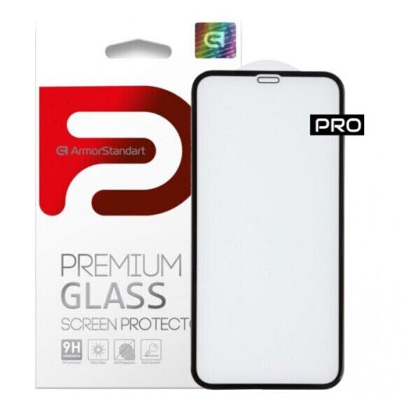 

Защитное стекло ArmorStandart Pro 5D для Apple iPhone 11 / iPhone XR - Black