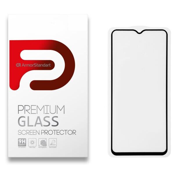 

Защитное стекло ArmorStandart Full Glue для TECNO POP 4 Pro - Black