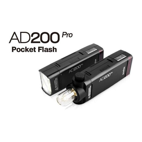 

Вспышка аккумуляторная Godox Witstro AD200Pro с поддержкой TTL ( AD200 PRO )