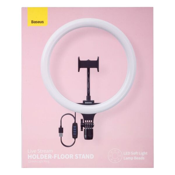 

Кольцевая Лампа Baseus Live Stream Holder-table Stand (10 режимов ) CRZB10
